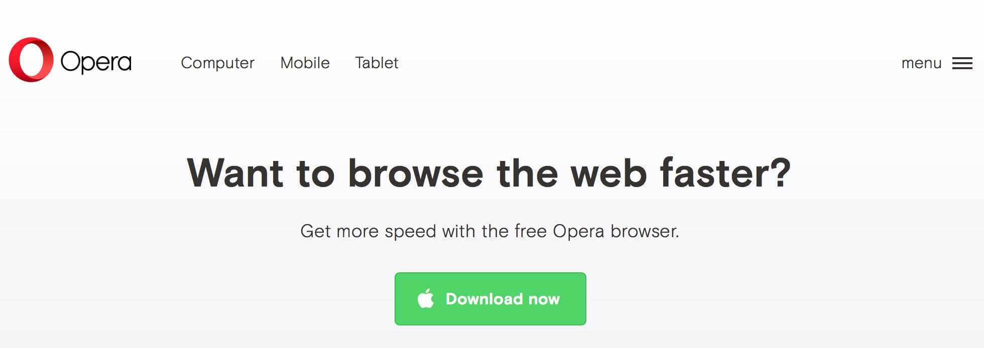  Trình duyệt web cho điện thoại Opera