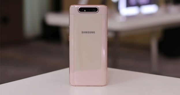 Galaxy A80 màu hồng
