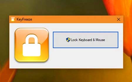 Sử dụng phần mềm khoá bàn phím laptop KeyFrezz