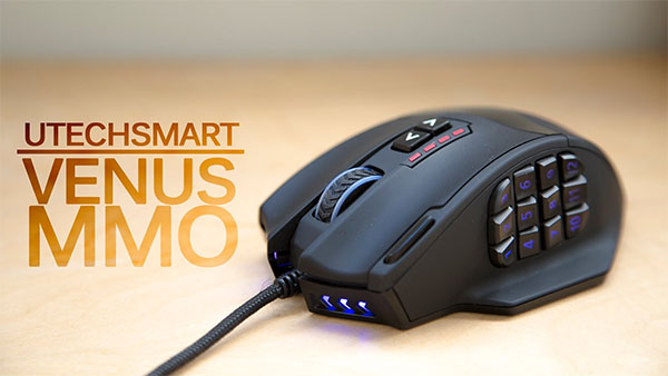 Chuột chơi game UtechSmart Venus Gaming Mouse cung cấp nhiều chế độ lập trình