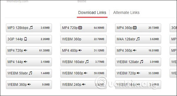 Công cụ GenYouTube online