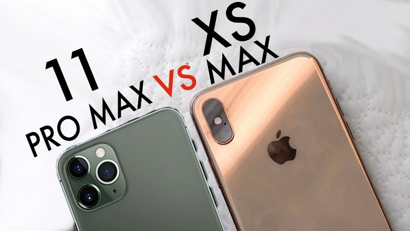 So sánh iPhone Xs Max và iPhone 11 Pro Max