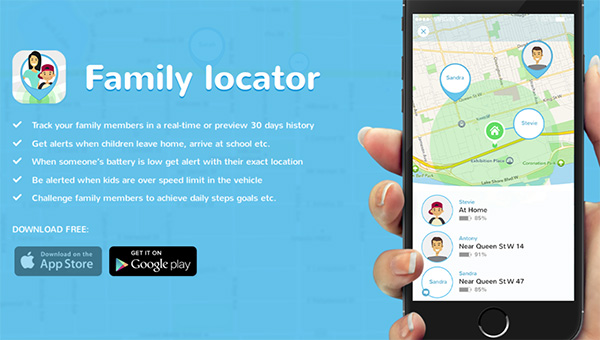 Phần mềm theo dõi tin nhắn Family Locator - GPS Tracker