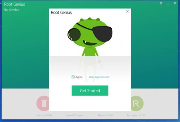 Phần mềm Root Genius hỗ trợ người dùng thiết bị Android