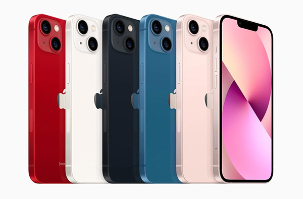 iPhone 13 và các tùy chọn về màu sắc.