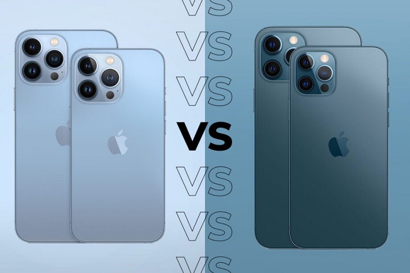 So sánh thiết kế iPhone 13 Pro và iPhone 12 Pro Max