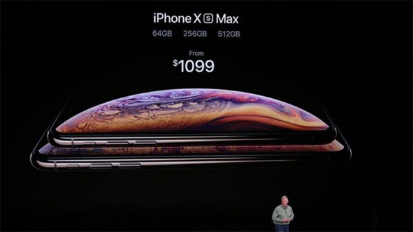 iPhone Xs Max ra mắt ngày 12/09/2018 với giá bán từ 1.099 USD