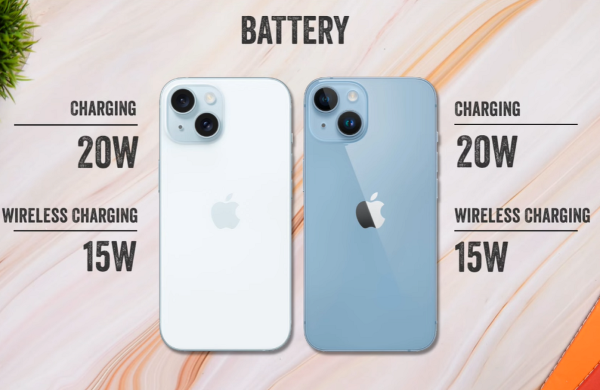 So sánh iPhone 14 Plus và 15 Plus về sạc pin