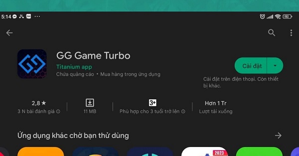 Cach Bat Game Turbo Tren Xiaomi 4