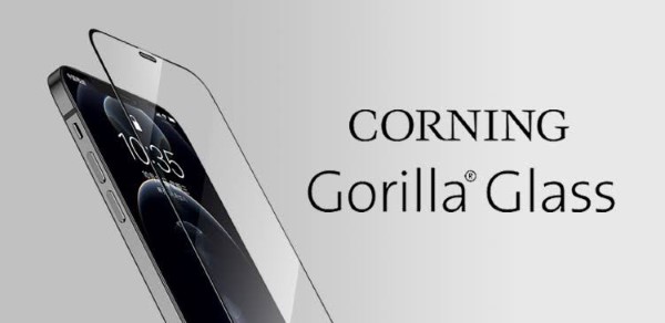  Corning Gorilla Glass.