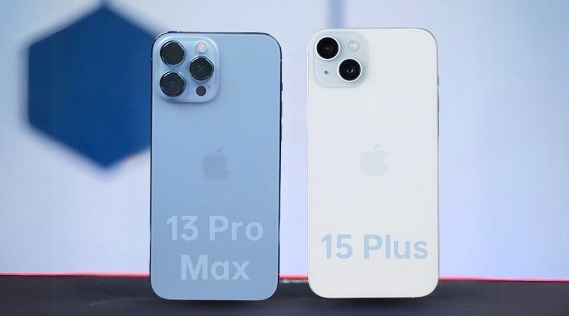 So sánh iPhone 13 Pro Max và 15 Plus