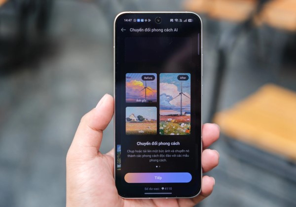 OPPO Reno14 với màn hình AMOLED 6.59 inch 1.5K và tần số quét 120Hz