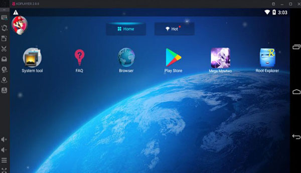 Koplayer cho phép người dùng khám phá kho ứng dụng Android phong phú 