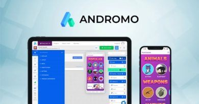 Nền tảng tạo app miễn phí Andromo