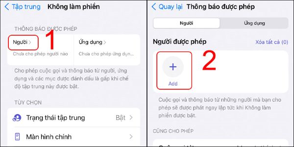 Chọn mục