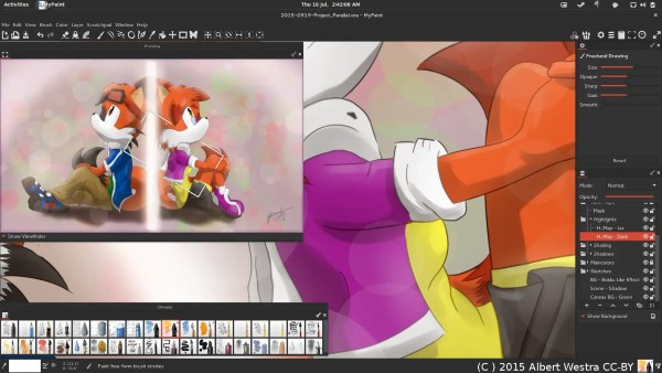 Ứng dụng MyPaint