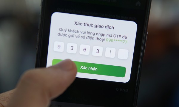 Nhấn Xác nhận đơn hàng