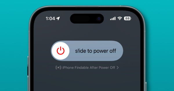 Nhấn giữ nút nguồn và trượt tắt nguồn iPhone