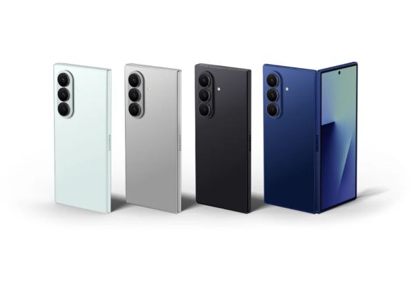 Samsung Galaxy Z Fold7 gồm bốn tùy chọn màu sắc